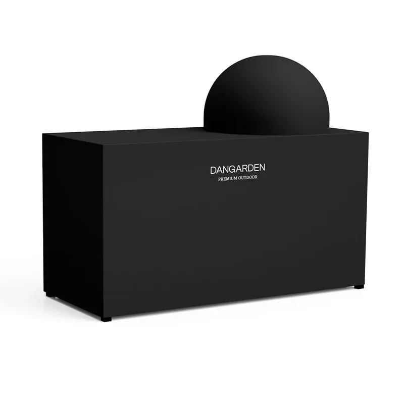 কালো আউটডোর মন্ত্রিসভা জলরোধী কভার