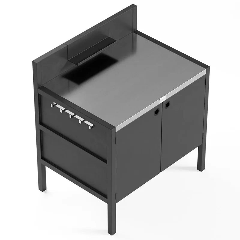 ডাবল ডোর আউটডোর কিচেন ক্যাবিনেট